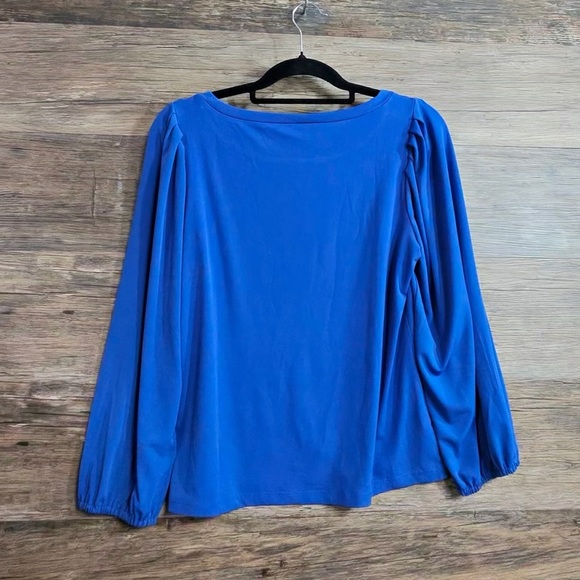 Ann Taylor Royal Blue Blouse - Picture 2 of 7